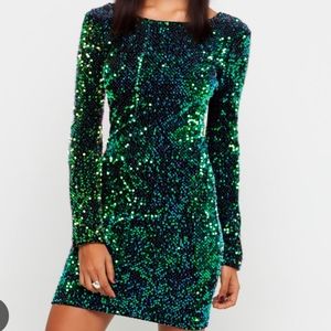 3/30$ Motel Rocks XS Sequin Gabby Dress